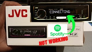 Why Spotify is not connecting to Pioneer, JVC and Kenwood Car Radios screenshot 4