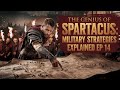 The Genius of Spartacus: Military Strategies Explained EP 14 ♾️🔥⚔️#historicalstory #spartacus