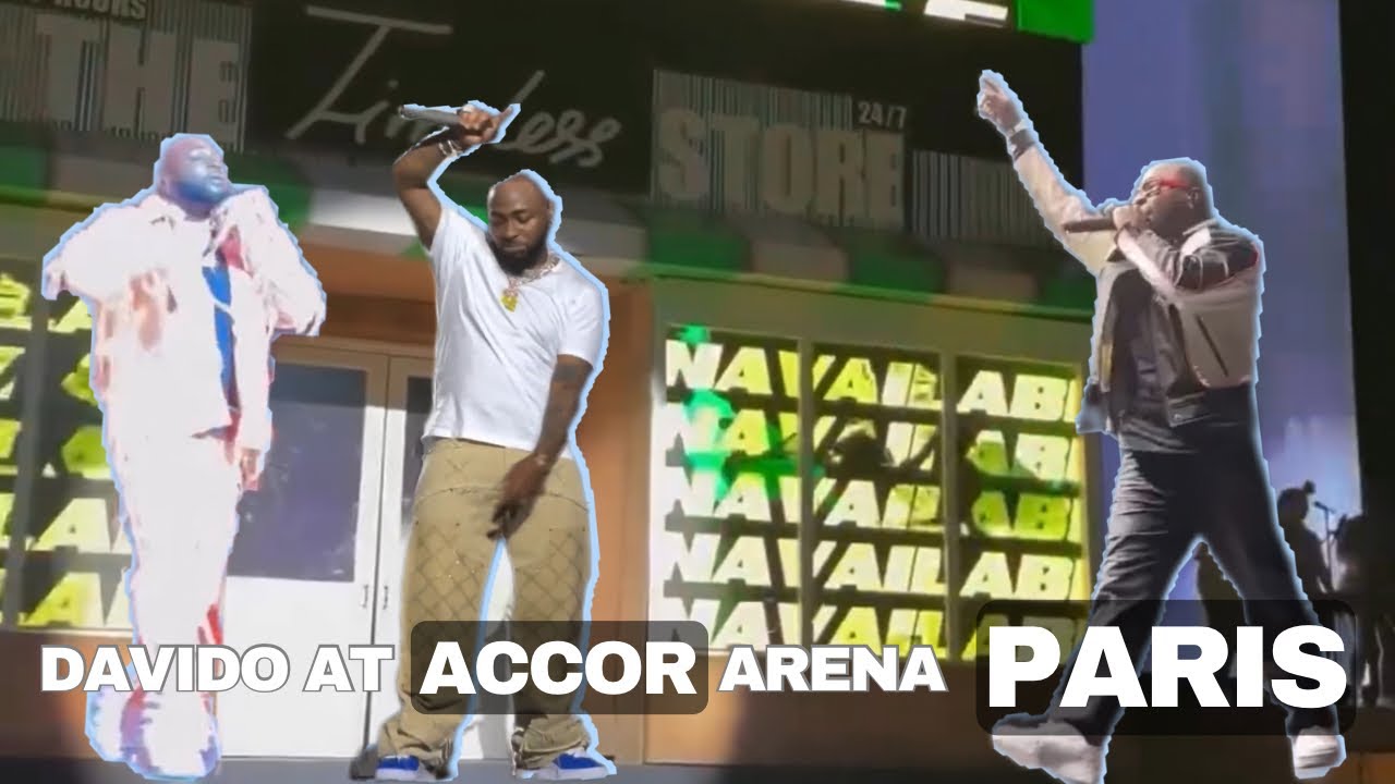 Davido Live At Accor Arena Paris Full Electrifying SoldOut Concert 2024 | KCee, Iyanya Live & More