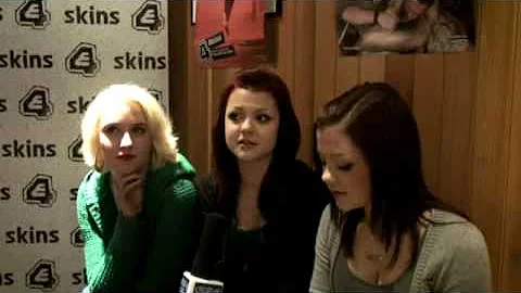 E4 Skins - Series 3 - Interview - Lily Loveless, M...