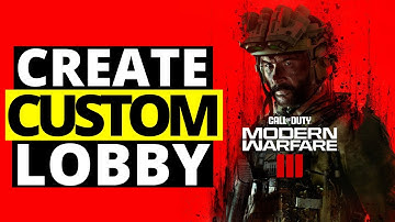 How To Create Custom Lobby in MW3 | Find Private Match