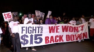 "We Won't Back Down!" | Fight for $15 Takes to the Streets of Durham, NC