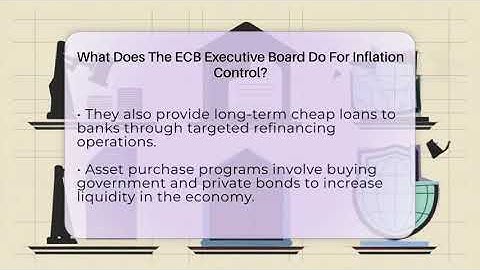 What Does The ECB Executive Board Do For Inflation Control? - Inflation Insight Channel