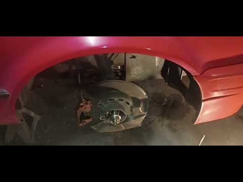 Update M-Tech bumper install and wheel bearing hub replacement on E30 BMW