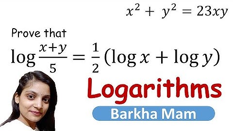 Logarithms Exercise 9.2 Q26  Class 9 Maths ICSE  ML Aggarwal Solutions