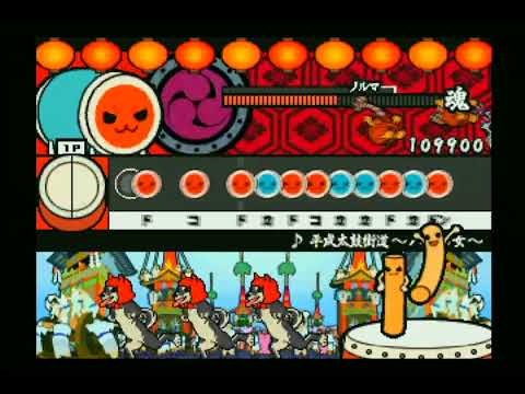 【太鼓の達人 ドキッ!新曲だらけの春祭り】平成太鼓街道～バチの女～【フリーモード おに】