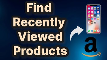 Hoe vind je recent bekeken producten op Amazon?