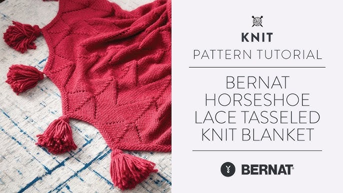 Bernat Knit Blanket With Hood Pattern