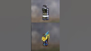 💣Default vs Legendary Smoke Grenade Comparison | CODM Shorts #codmobile #callofdutymobile #codm