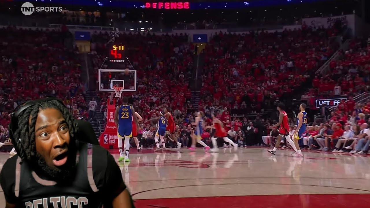 HE'S DIFFERNT IN THE PLAYOFFS!! "Warriors vs Rockets Game 1 Full Highlights | 2025 WCR1" REACTION!