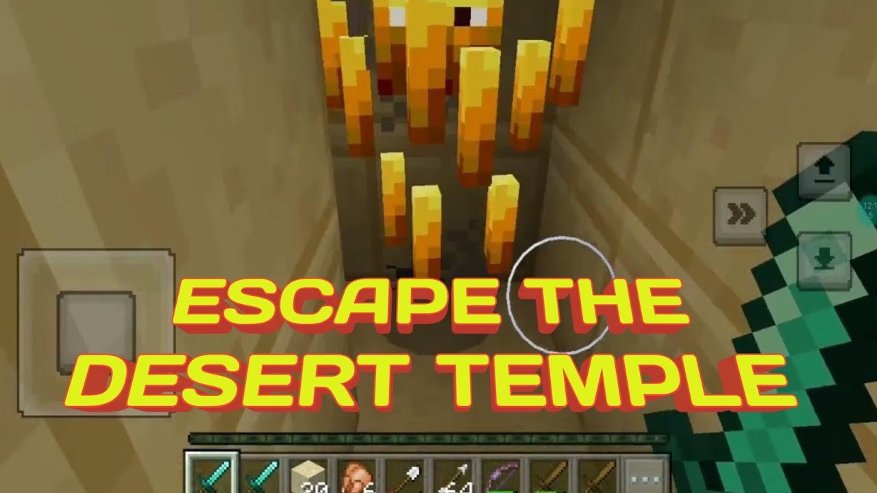 Escape The Desert Temple | Part 2 I Minecraft - YouTube