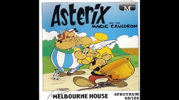 ASTERIX AND THE MAGIC CAULDRON (Sinclair ZX Spectrum Gameplay Sample)