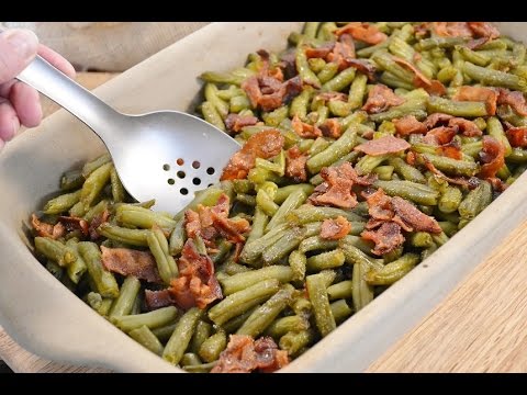 Sweet Bacon Green Beans Recipe - Arkansas Green Beans | RadaCutlery.com