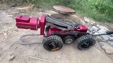 A strong pipeline inspection robot