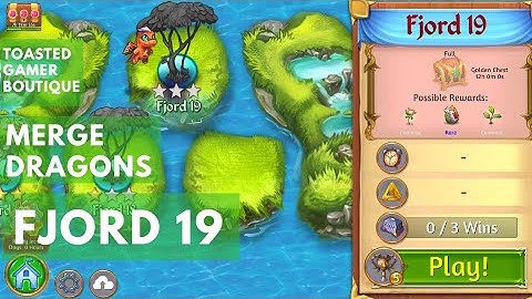 Merge Dragons Fjord 19 Walkthrough Narrated Gameplay
