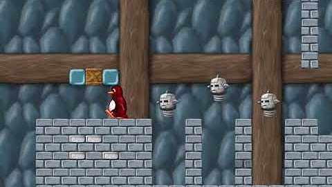 SuperTux 0.1.3 Frozen Tunnel reverse