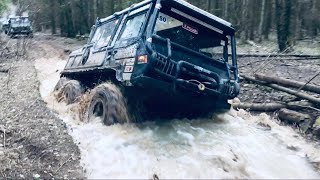 Pinzgauer 6x6 | Mercedes Unimog | Jeep Cherokee | Mitsubishi Pajero | УАЗ | Нива | OFF-ROAD Часть 1