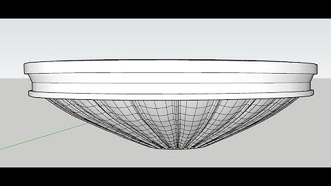 Hướng dẫn vẽ vòm cong của ban công,