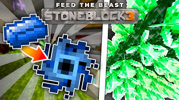 Jelly Baby, Mana Steel & Emerald Cluster Singularity Automation! | FTB StoneBlock 3 - EP19