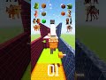 Italian Brainrot VS Baby Brainrot Speed Challenge! 11 #minecraft #minecraftshorts #shorts