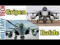 Saab JAS 39 Gripen vs Dassault Rafale Fighter Jet