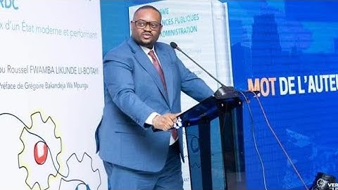12/7 URGENT MINISTRE DES FINANCES DOUDOU FWAMBA VIENT DE METTRE FIN A SON MANDAT DANS UN DOSSIER