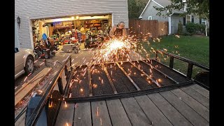 Bobcat 331 Mini Excavator Blade Repair Part 1