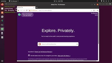 How to install tor browser as a desktop app on Ubuntu 20.04 LTS | tor browser icon on applications