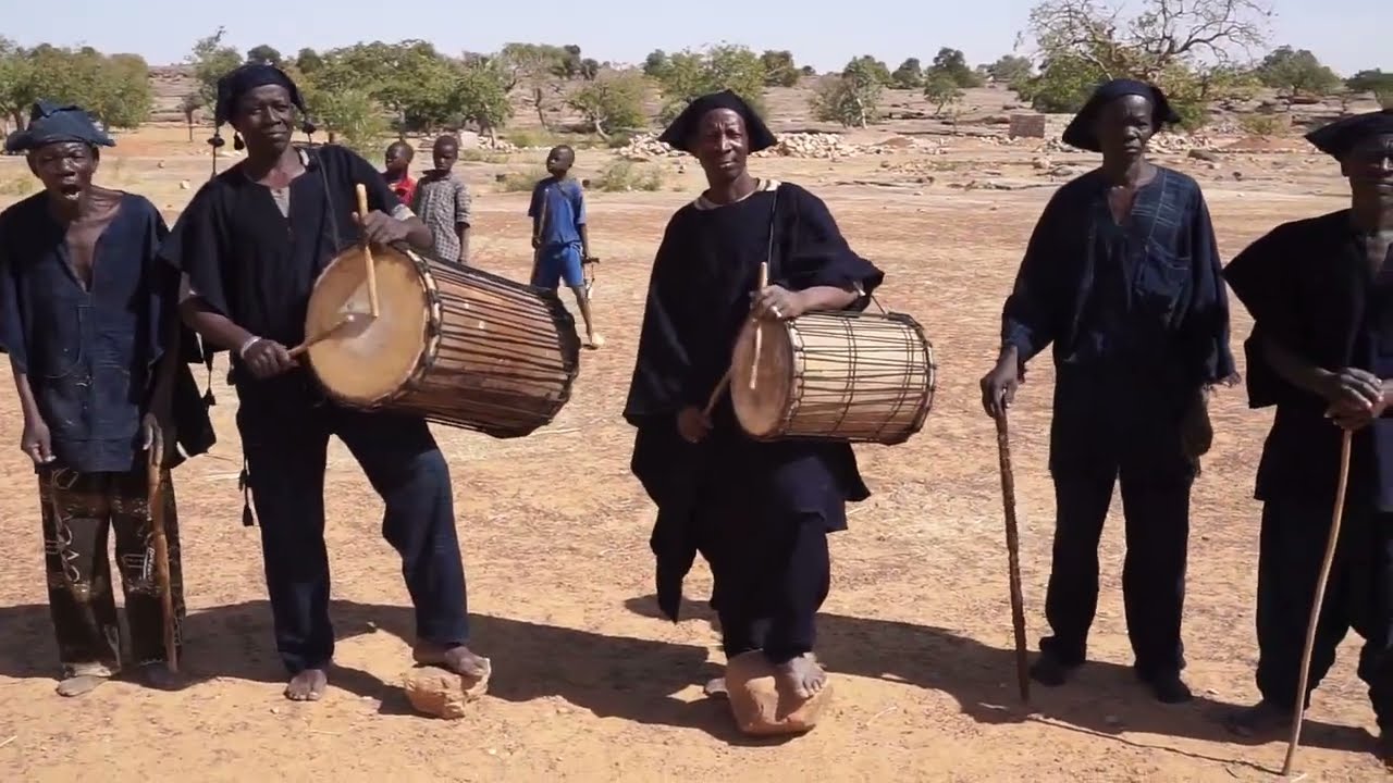 The Masked Dance Of The Dogon Tribe.....Throwback