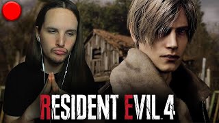 LIVE for *RESIDENT EVIL 4 REMAKE* lets goooooo