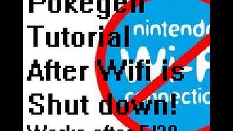 *Works on X/Y Wifi: How to Make A Legit Pokemon With Pokegen AFTER WIFI IS SHUT DOWN*
