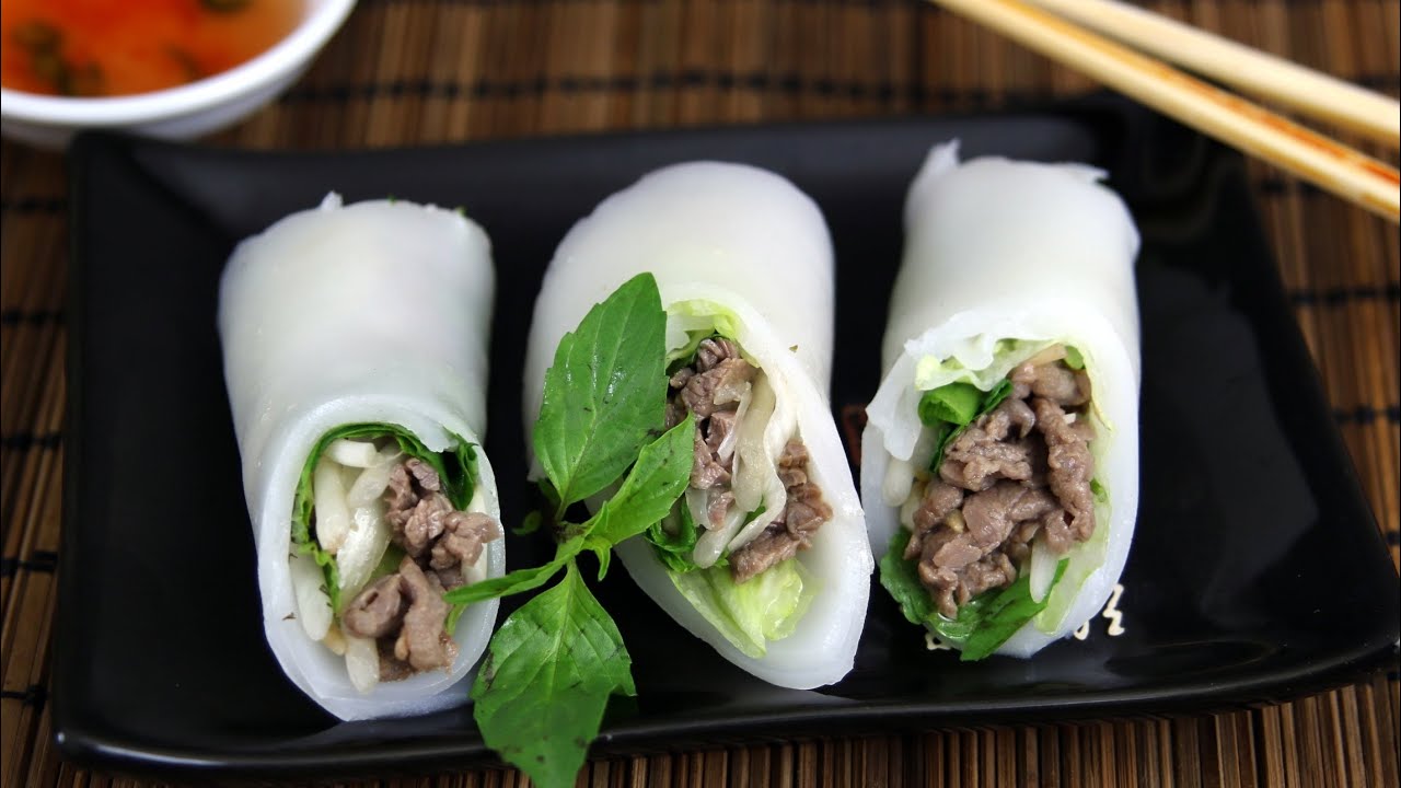 How to make Fresh Rice Noodle Rolls - Ph Cun   Helen