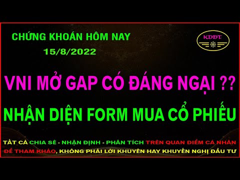 Video Chứng khoán hôm nay - Nhận định thị trường 16/8/2022:... - youtube