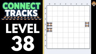 Connect Tracks: Logic Puzzle Level 38 Walkthrough