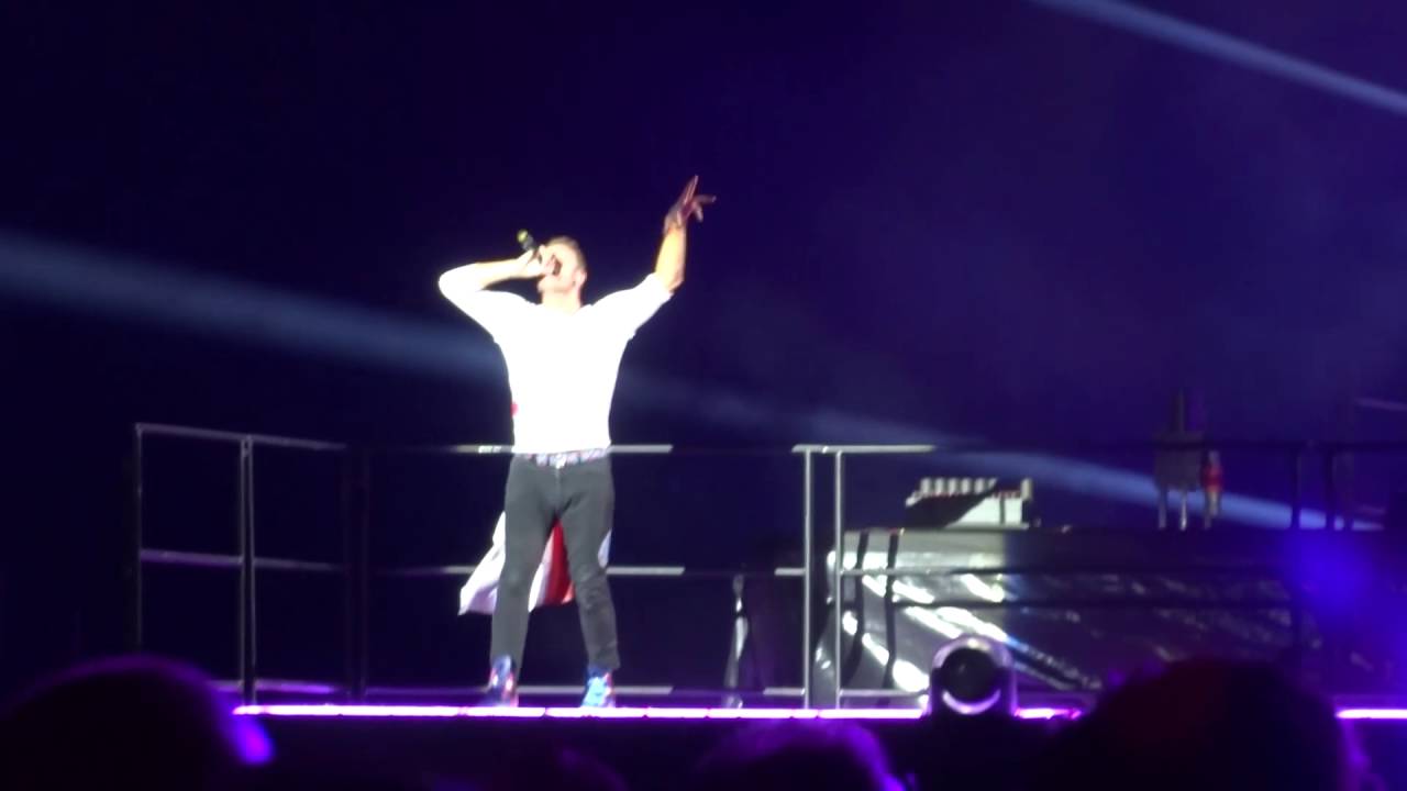 Coldplay "When I Ruled The World" Live at Levi Stadium Sept 3 2014 "A