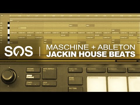 How To Beats Jackin House On Maschine + Ableton Live Make