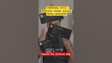 2 Lakhs Monthly | Python Salary Revealed | High Paying Job #malayalam #python #codingtutorial #job