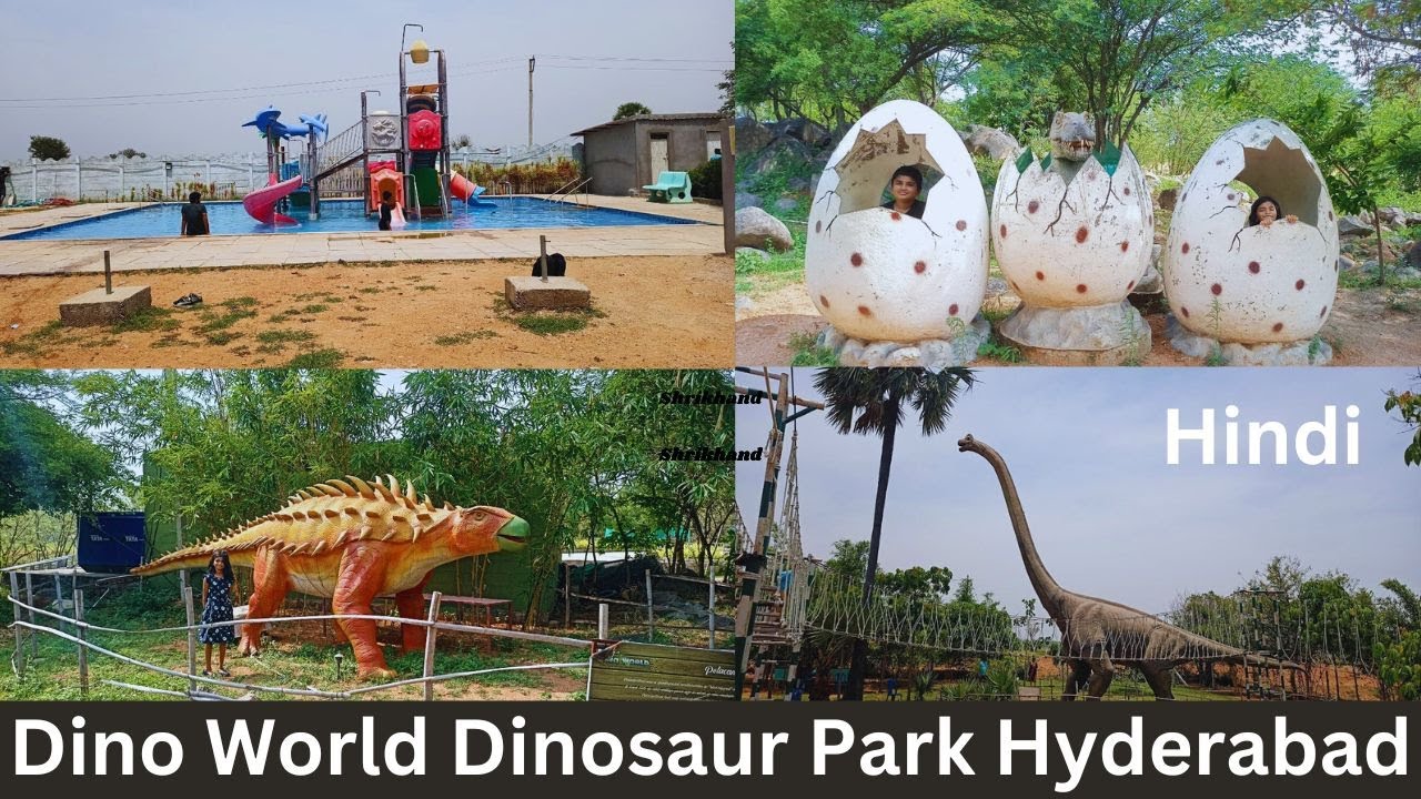 Dino World Hindi | Dinosaur Park Hyderabad | India's 1st Dinosaur Theme Park Hyderabad | India |