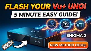 How to flash Vu+ UNO