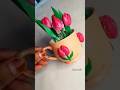 Diy how to make pista shell tulip flower/#diy #sorts #craft #rose #viralvideo #aesthetic #roomdecor