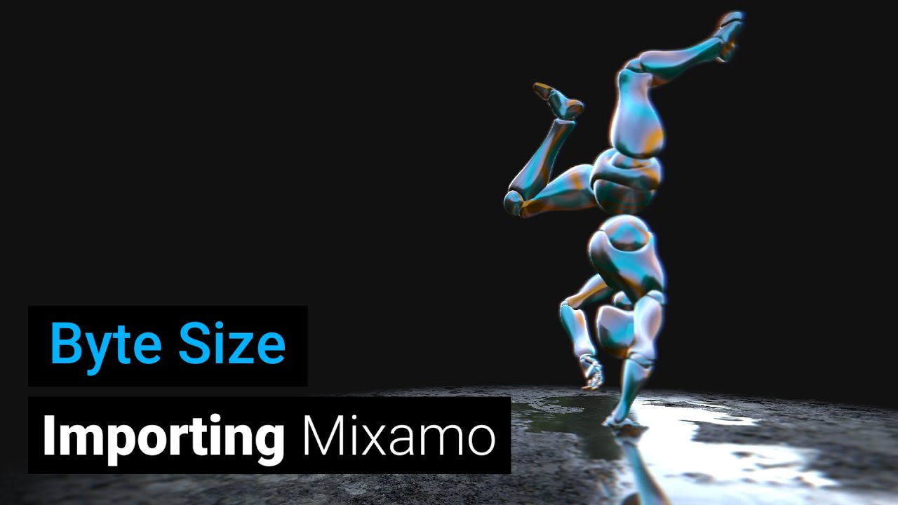 Importing Mixamo animations into cables - GLTF Scene Operator - Byte ...