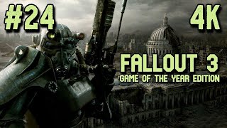 Fallout 3 ⦁ Прохождение #24 ⦁ Без Комментариев ⦁ 4K60Fps