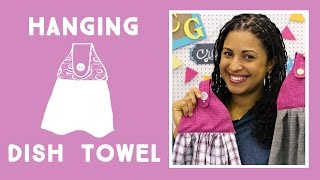 Hanging Kitchen Towel Easy Tutorial - Pieced Brain