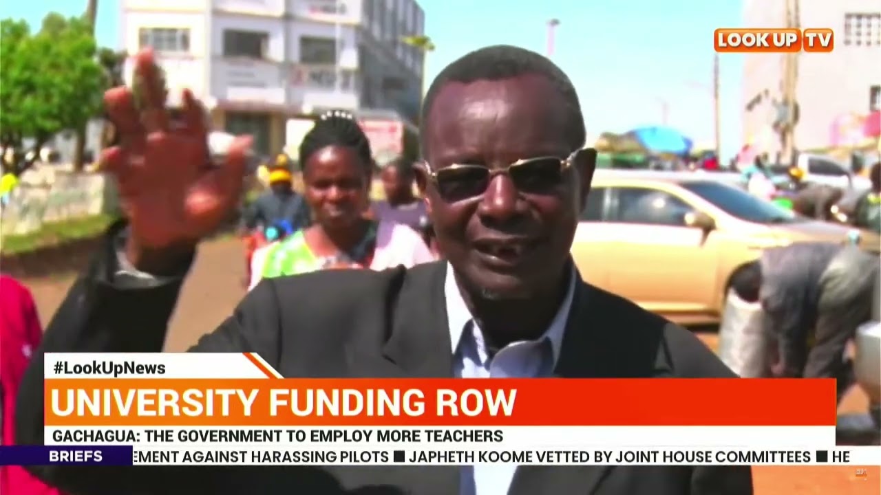 University funding row