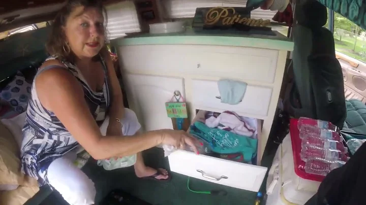 Carolyn's van tour 2022, video 1 of 2.