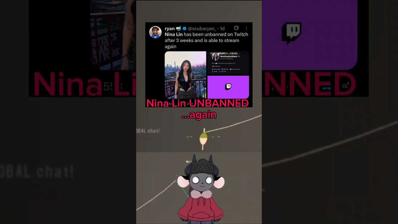 Nina Lin UNBANNED... again 