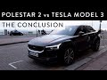 Polestar 2 vs Tesla Model 3 - The Conclusion