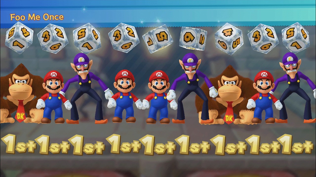 Mario Party 10 - Waluigi vs Mario vs Donkey Kong - Chaos Castle