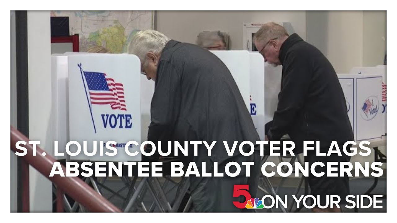 St. Louis County voter flags absentee ballot concerns as Election Day ...