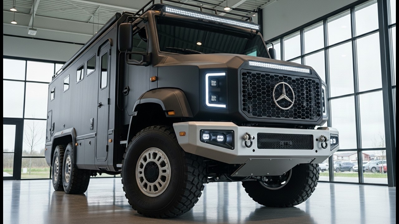 Mercedes Benz 6x6 Expedition Beast – Extreme Off Road Luxury Motorhome ...